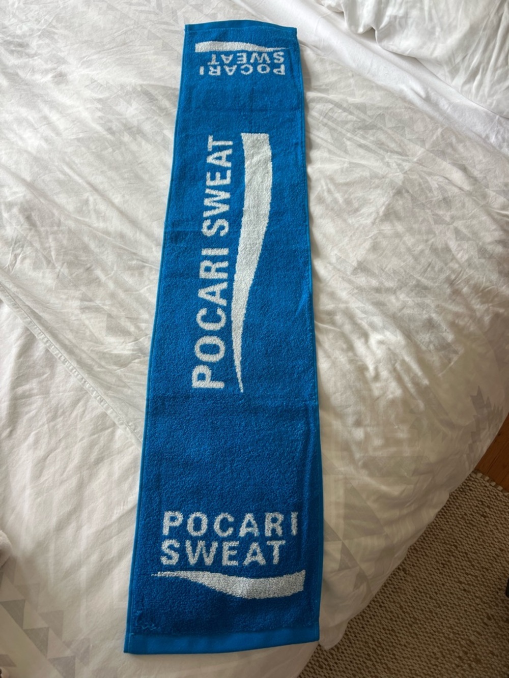 Long pocari towel